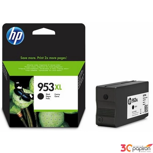Tintapatron HP 953 XL Black Office Jet Pro 8210,8700-as sorozathoz 1,6k,fekete