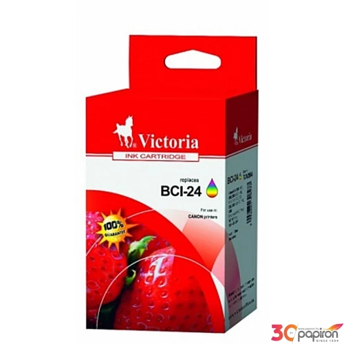 Festékpatron Victoria színes CANON Nr.BCI-24 3x5ml