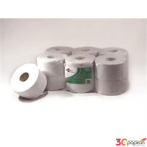 Toalettpapír Jumbo optimum fehér toalettpapír 6 tek/csom 2rétegű átmérője 23cm,200m