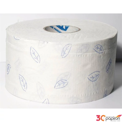 Toalettpapír 2rétegű Tork Mini Jumbo soft fehér átm:19cm 2rétegű T2 rendszerhez 12tek/cs 110253