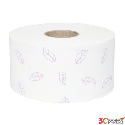 Toalettpapír 2rétegű Tork Mini Jumbo soft fehér átm:19cm KHH366