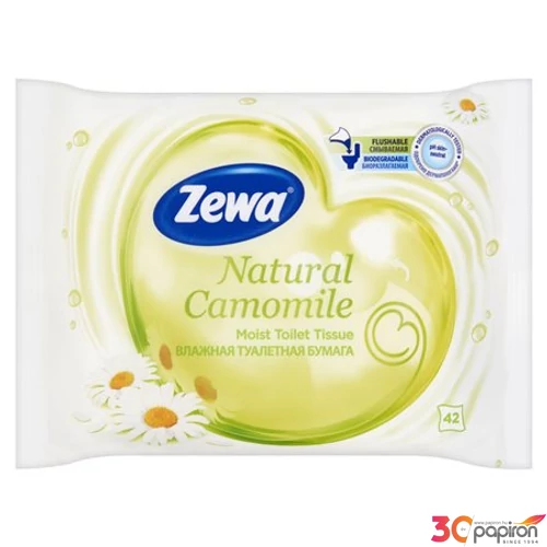 Toalettpapír nedves Zewa 42db ZEWA kamilla KHHZ27