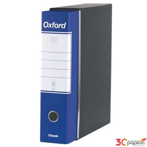 Tokos iratrendező A4 Esselte 80mm, karton, kék E390783050
