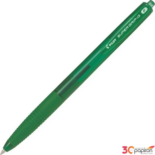 Toll golyós 0,22 Pilot Super Grip G nyomógombos zöld Írószerek PILOT BPGG-8R-F-G