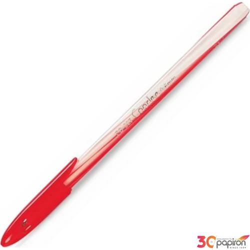 Toll golyós 0,3 Flexoffice Candee kupakos piros Írószerek FLEXOFFICE FO-027RED