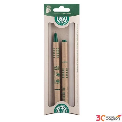 Toll papír ICO GREEN golyóstoll 2db/bliszter
