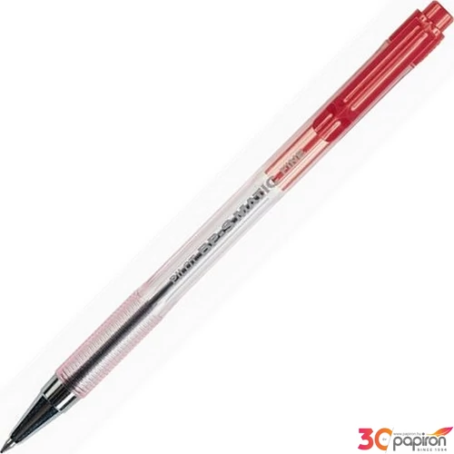 Toll golyós 0,27 Pilot BP-S Matic átlátszó, piros Írószerek PILOT BPS-135F-R
