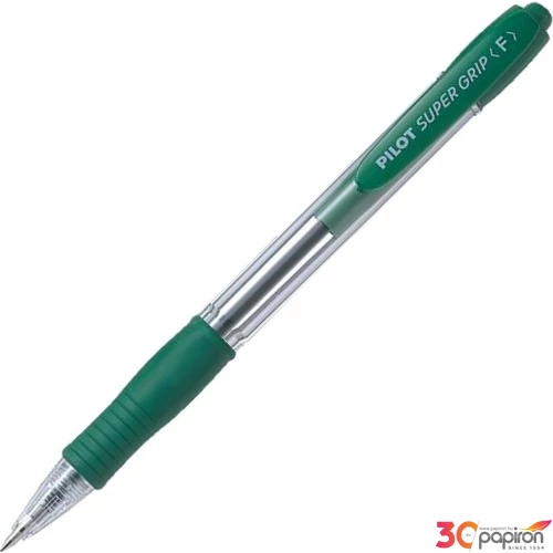 Toll golyós 0,27 Pilot Super Grip nyomógombos zöld Írószerek PILOT BPGP-10R-F-G
