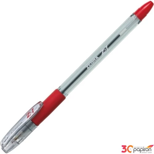 Toll Zebra Z-1 piros kupakos golyóstoll 0,7mm