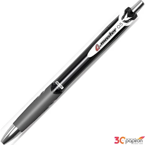 Zseléstoll 0,25 Flexoffice G.master nyomógombos fekete Írószerek FLEXOFFICE FO-GEL021BLACK