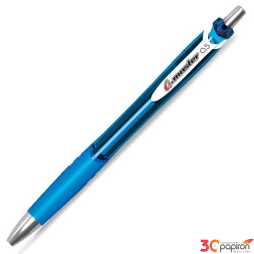 Zseléstoll 0,5 Flexoffice G.master nyomógombos kék Írószerek FLEXOFFICE FO-GEL021BLUEV