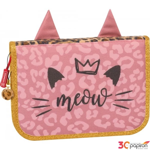 Tolltartó 2 klapnis Brunnen töltött Sweet Wild Cat ( 19,5x13,5x3,5 cm )  1049120942