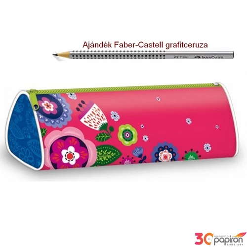 Tolltartó Ars Una hengeres La belle Fleur virágos (805) 18' 92998056 egyreszes cipzáros alsósoknak f
