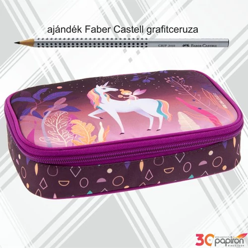 Tolltartó többszintes Ars Una Magic Forest 21' unikornis 54950909 nagyméretű írószertartókkal