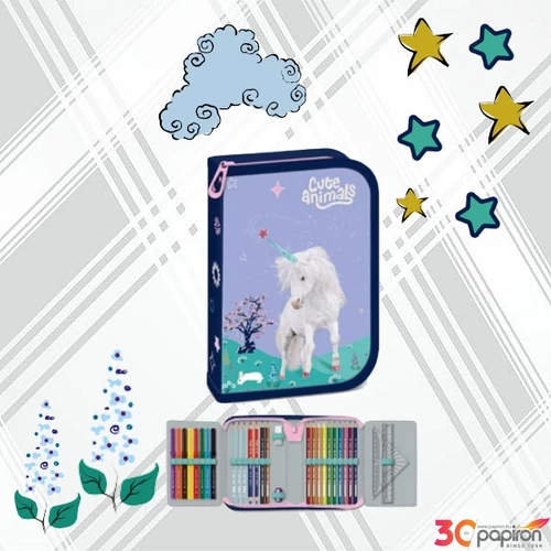Tolltartó Ars Una töltött tolltartó Cute Animals Unicorn (5448) 25 53574480