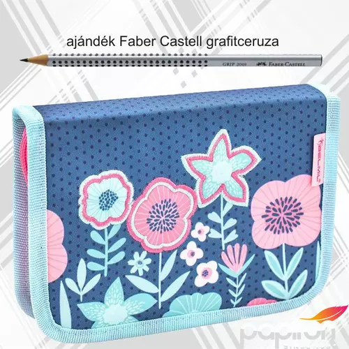 Tolltartó Belmil kihajtható 21 Customize-Me Floral 335-74 Pencil Case 14x20,5x3,5cm