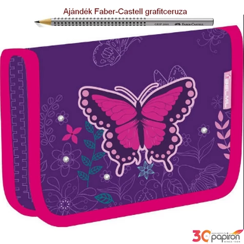 Tolltartó Belmil kihajtható 21 Sporty Dreams Of Butterly 335-74 Pencil Case 14x20,5x3,5cm