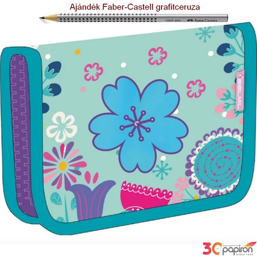 Tolltartó Belmil kihajtható 21 Sporty Flower Mania 335-74 Pencil Case 14x20,5x3,5cm