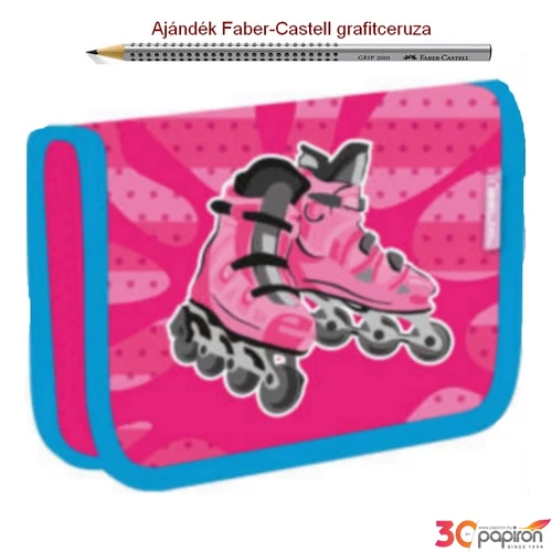 Tolltartó Belmil kihajtható 21 Sporty Girl Power 335-74 Pencil Case 14x20,5x3,5cm