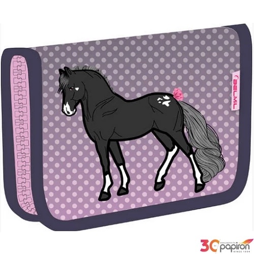 Tolltartó Belmil kihajtható LÓ 335-74 Pencil Case 14x20,5x3,5cm