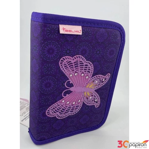 Tolltartó Belmil kihajtható LEPKE 335-74 Pencil Case 14x20,5x3,5cm