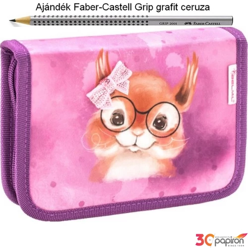 Tolltartó Belmil kihajtható 21 Classy Sweet Squirrel 335-72 Pencil Case 14x20,5x3,5cm