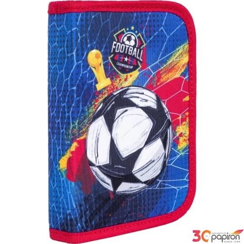 Tolltartó töltött Colorino Clipper Futball üres focis 14,5x20x4cm