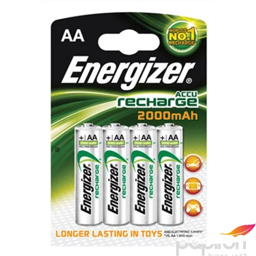 Elem Energizer tölthető AA 2000 mAh 4db/csom