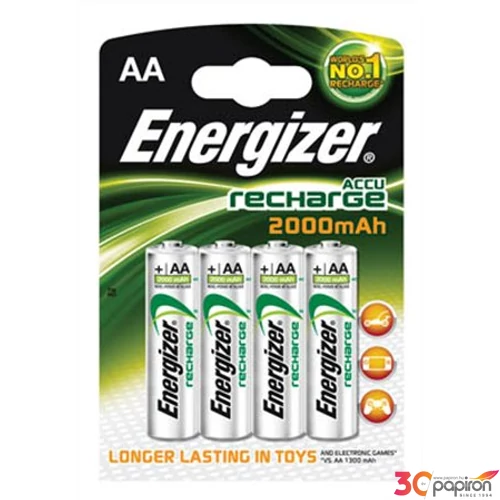 Elem Energizer tölthető AA 2000 mAh 4db/csom