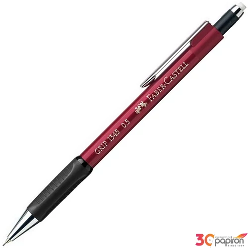 Faber-Castell nyomósiron 0,5 Grip 1345 0,5mm BORDÓ MEGYPIROS Mechanikus ceruza 134521