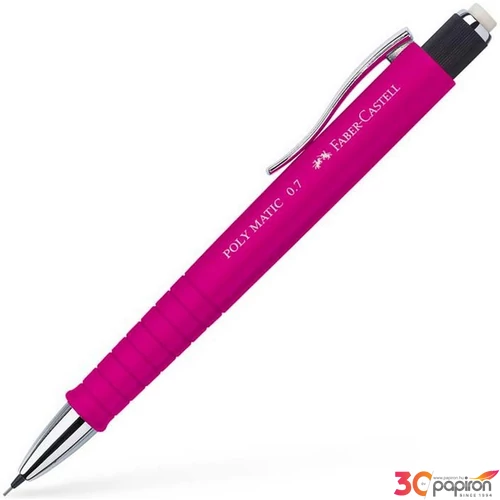 Faber-Castell nyomósiron 0,7 Poly Matic 0,7mm pink Mechanikus ceruza 133328