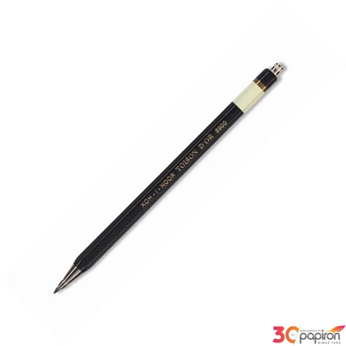 Töltőceruza Versatil 5900 Koh-I-Noor Toison d'or fekete test NYOMÓSIRON