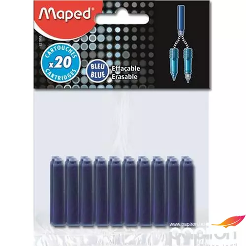 Töltőtoll patron Maped kék színű 20db Írószerek MAPED 221910