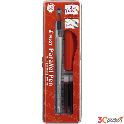 Töltőtoll Pilot Parallel Pen kalligrafikus 0, 1-1,5mm Írószerek PILOT FP3-15-SS