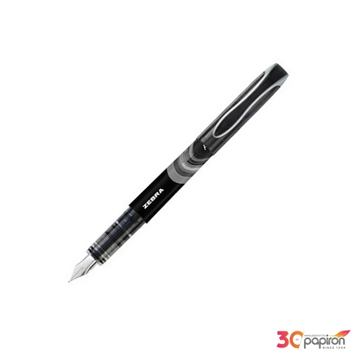 Töltőtoll Zebra 0,6 mm, Fountain pen, fekete