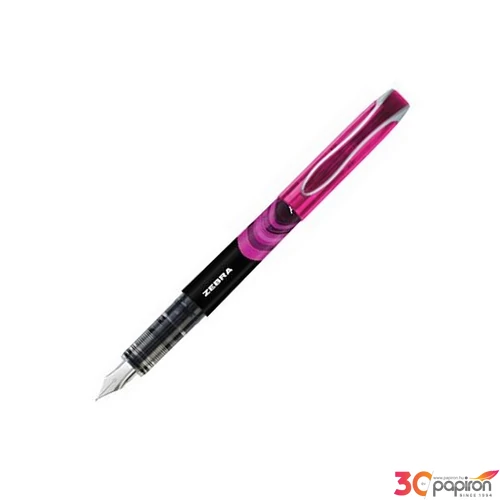 Töltőtoll Zebra 0,6 mm, Fountain pen, pink