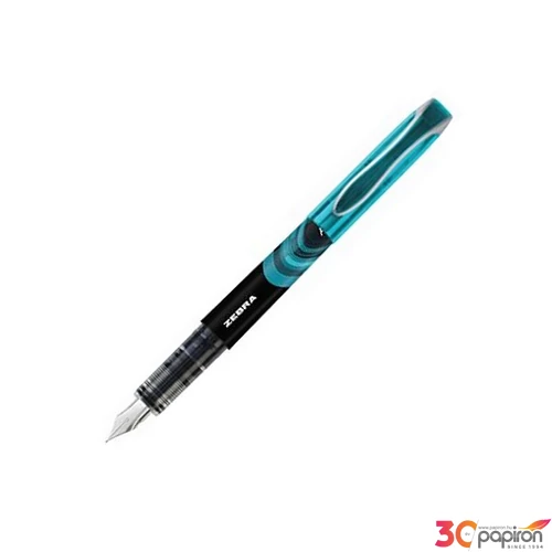 Töltőtoll Zebra 0,6 mm, Fountain pen, világoskék