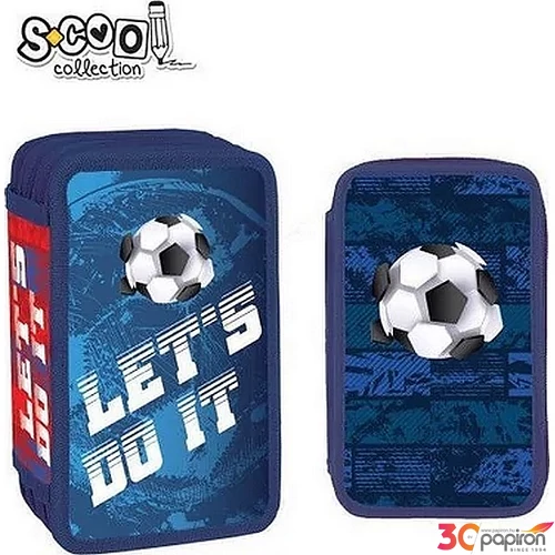 Töltött tolltartó 3 emeletes Let's do it 