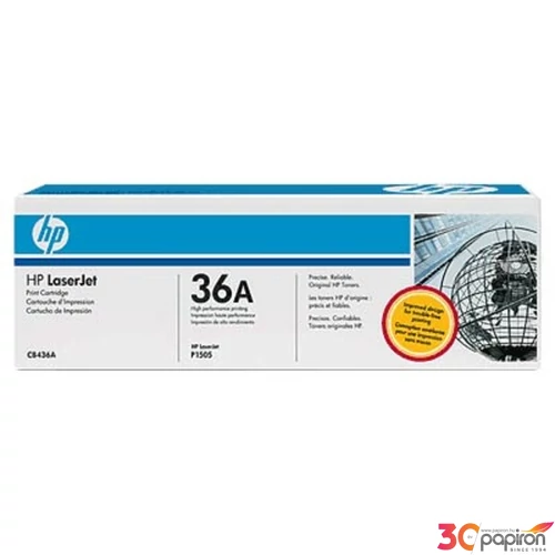 Toner HP CB436A fekete Nr.36A 2K, 2000old.
