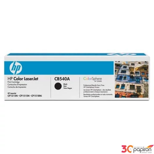 Toner HP CB540A fekete Nr.CB540A 2,2K, 2200old.