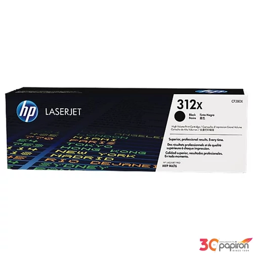 Toner HP CF380X fekete, 312X, 4, 4k Color LaserJet Pro MFP M476 géphez