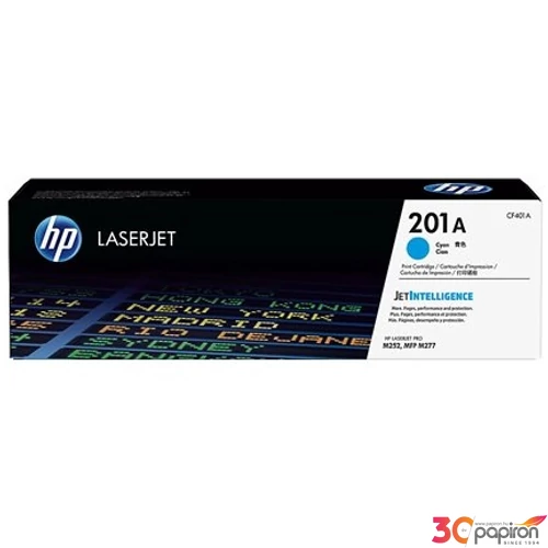 Toner HP CF401A színes, 201A kék1,4k Color LaserJet Pro M252,M277 géphez
