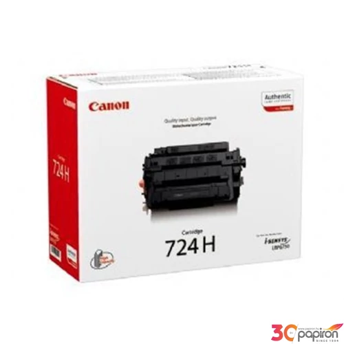 Toner lézer Canon lézer CCRG724H fekete 12.5k Canon