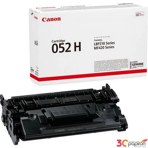 Toner lézer Canon lézer, CRG-052H fekete, 9,2k