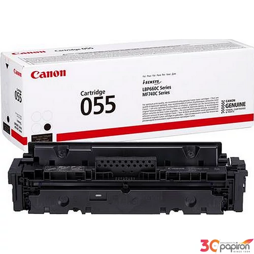 Toner lézer Canon lézer, CRG-055 fekete, 2,3k