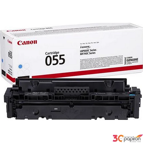 Toner lézer Canon lézer, CRG-055 cián, 2,1k