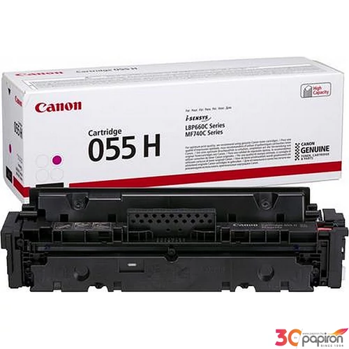 Toner lézer Canon lézer, CRG-055 magenta,5,9k