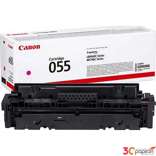 Toner lézer Canon lézer, CRG-055 magenta, 2,1k
