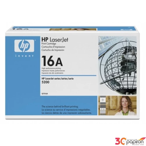 Toner lézer HP7516A Q7516A fekete 12k HP