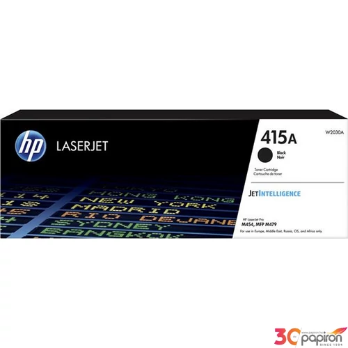 Toner lézer HP lézer, W2030A HP 415A, fekete, 2,4k